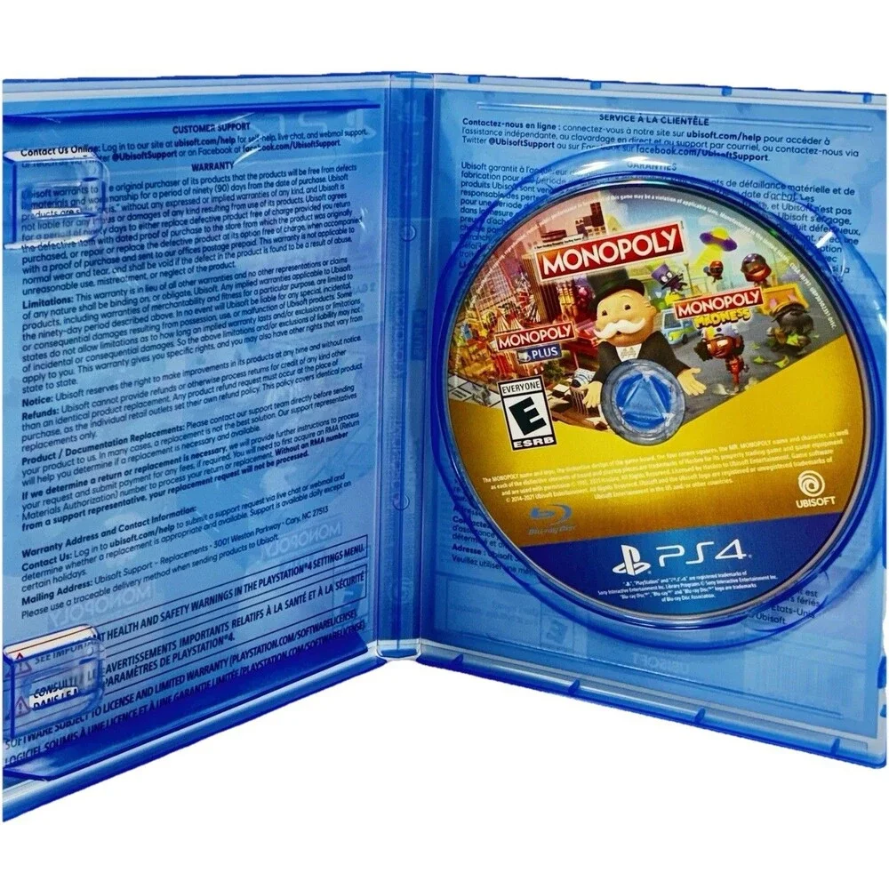 Monopoly Plus & Monopoly Madness Sony PlayStation 4 Ubisoft 2021 Tested